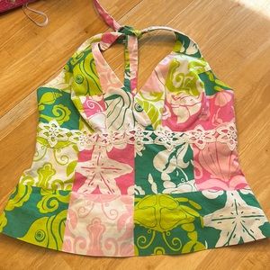 Lilly Pulitzer Halter Top